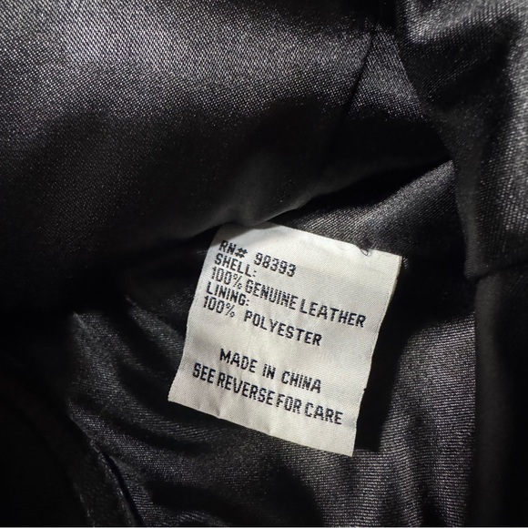 Vintage 90’s Pamela McCoy Buttery Soft Leather Jacket – Size M blazer coat - Picture 6 of 7